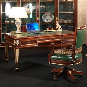 leather desk / Empire style