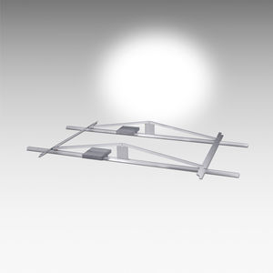 tiled roof mounting system / for flat roofs / aerodynamic / oriented east-west