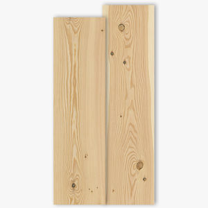 engineered parquet floor / glued / Douglas fir / natural oil finish