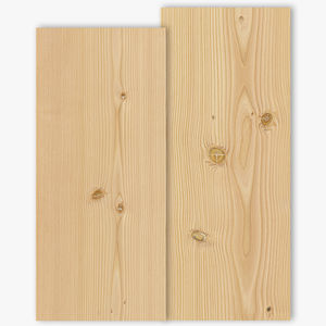 engineered parquet floor / solid / glued / Douglas fir