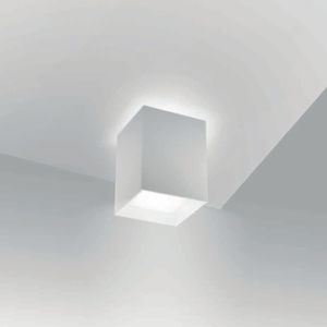 surface mounted downlight / LED / halogen / square