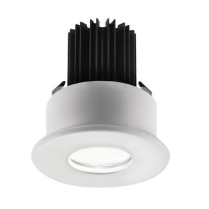 recessed downlight / for outdoor use / LED / round
