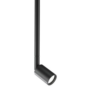 LED track light / round / aluminum / steel