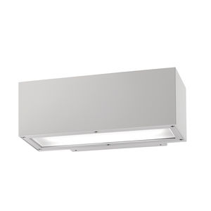 contemporary wall light / outdoor / cast aluminum / glass