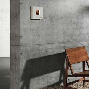 contemporary wall light / metal