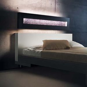 contemporary wall light / metal / LED