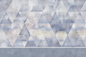contemporary wallpaper / vinyl / geometric pattern