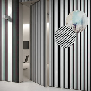 contemporary wallpaper / vinyl / nature pattern / urban motif