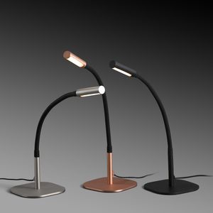 table lamp / contemporary / aluminum / reading