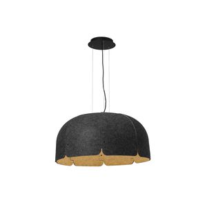 pendant lamp / contemporary / metal / acoustic