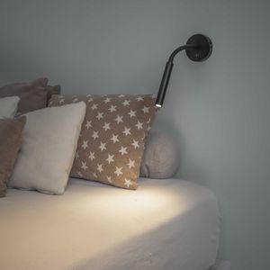 contemporary wall light / metal / LED / IP20