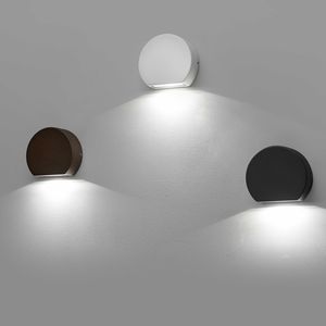 contemporary wall light / garden / aluminum / glass