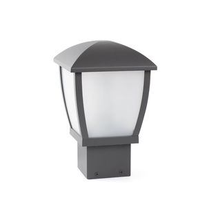 garden bollard light / contemporary / aluminum / polycarbonate