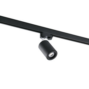 LED track light / round / aluminum / commercial