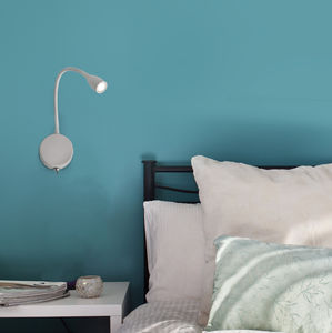 contemporary wall light / aluminum / silicone / PVC