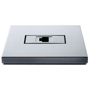 data socket / wall-mounted / brass / contemporary