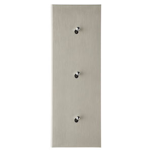 light switch / toggle / triple / brass