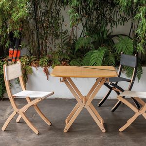 contemporary table / wooden / fiberglass / round