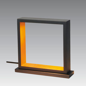 table lamp / contemporary / bronze / LED