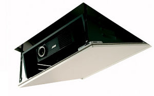 metal access hatch / wall / for suspended ceilings / square