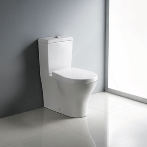 free-standing toilet / ceramic