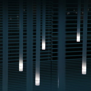 hanging light fixture / surface mounted / LED / tubular