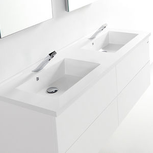double vanity top / composite