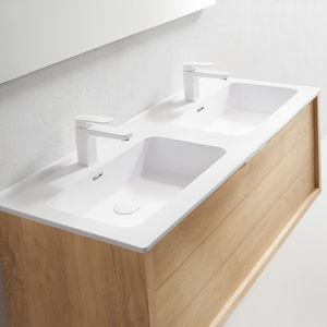 double vanity top / composite