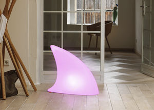 floor lamp / original design / plastic / with rechargeable battery