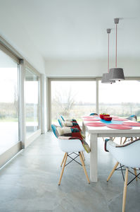 pendant lamp / Scandinavian design / felt / LED