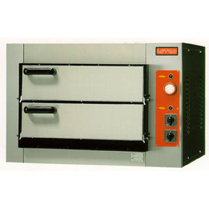 electric oven / commercial / pizza / 2-chamber