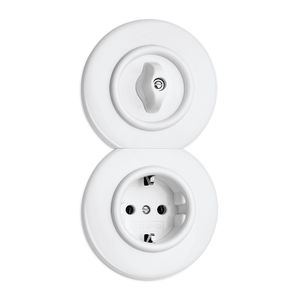data socket / telephone / speaker / recessed