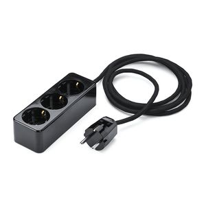 power socket / triple / floor / Duroplast
