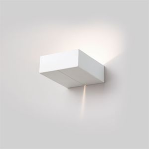 contemporary wall light / ceramic / rectangular