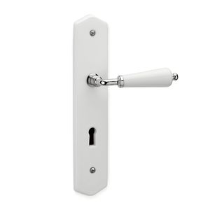 door handle / porcelain / traditional
