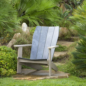 contemporary chair / Adirondack / teak
