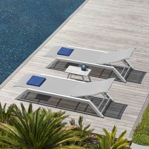 contemporary sun lounger