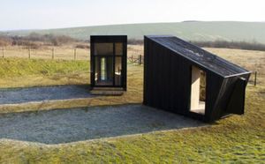 wooden cladding / smooth / panel