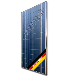 polycrystalline solar module / with anti-reflective glass / aluminum