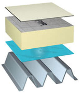 metal roof system / insulating panel
