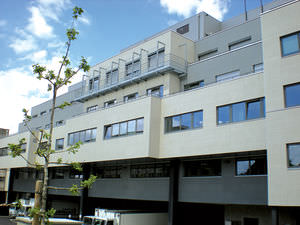 composite cladding / grooved / panel