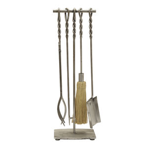 floor-mounted fireplace set