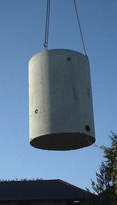 concrete manhole