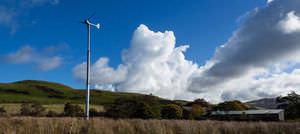 horizontal-axis wind turbine / three-bladed / onshore