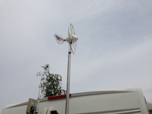 horizontal-axis wind turbine / 6-blade / onshore