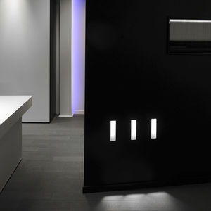 recessed ceiling light fixture / recessed wall / halogen / LED