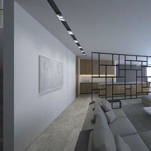 built-in lighting profile / LED / modular