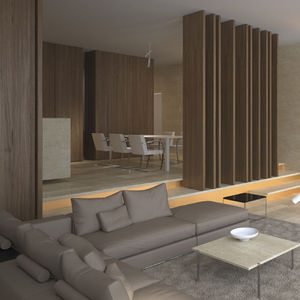 ceiling-mounted spotlight / indoor / LED / round