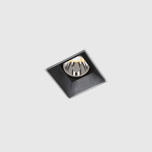 recessed downlight / LED / square / plastic