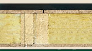 wooden prefabricated structural panel / for roofs